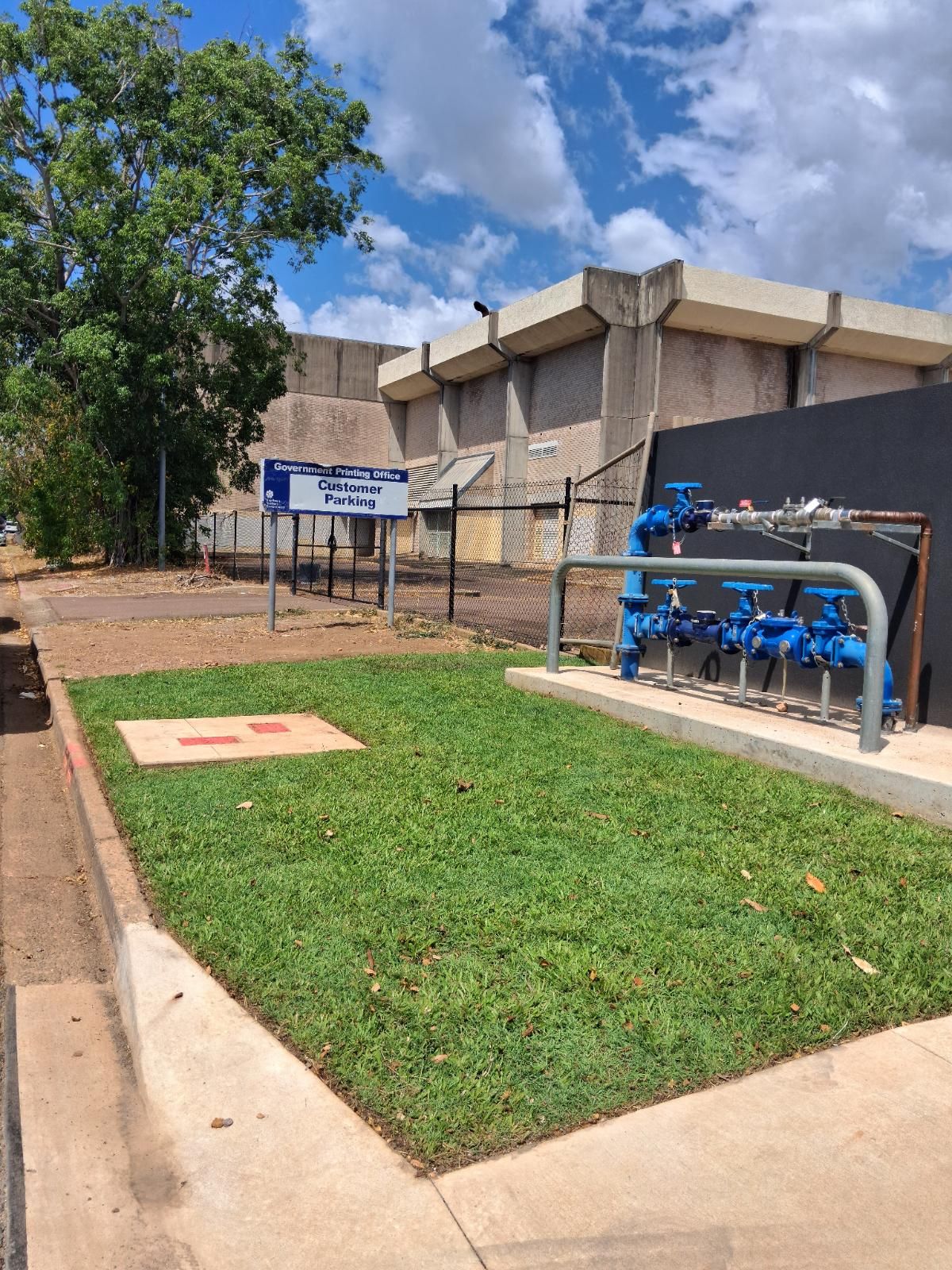 Finished landscaping project featuring clean and tidy garden area in Parap Northern Territory
