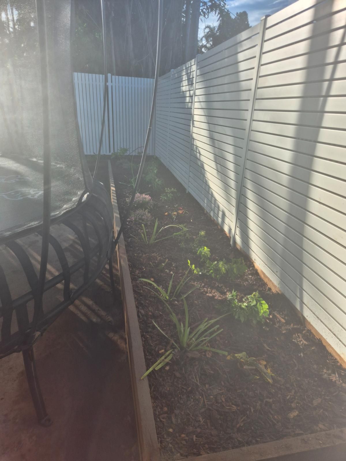 Outdoor area in Nightcliff beautifully landscaped and tidied after work by iScape NT.