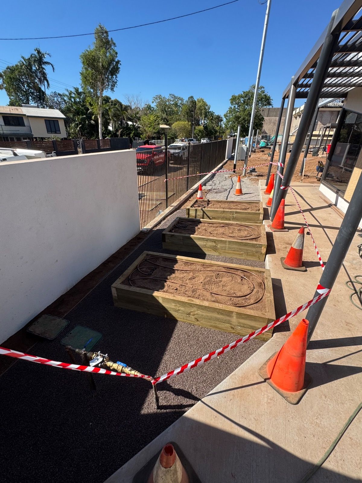Outdoor scene at a corner location in Parap, Northern Territory, captured by iScape NT